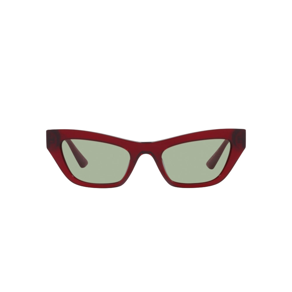 Versace 4419 sunglasses in red, front view
