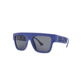 Versace 4430U sunglasses in blue, 45° view