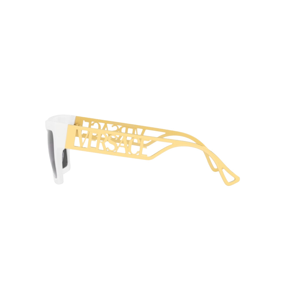 Versace 4431 sunglasses in gold, side view
