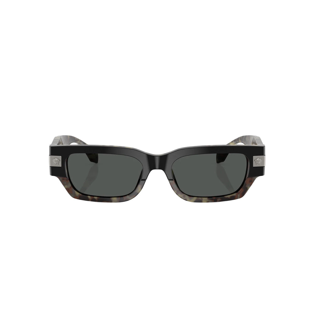 Versace 4465 sunglasses in havana, front view