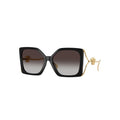 Versace 4502-U sunglasses in gold, 45° view