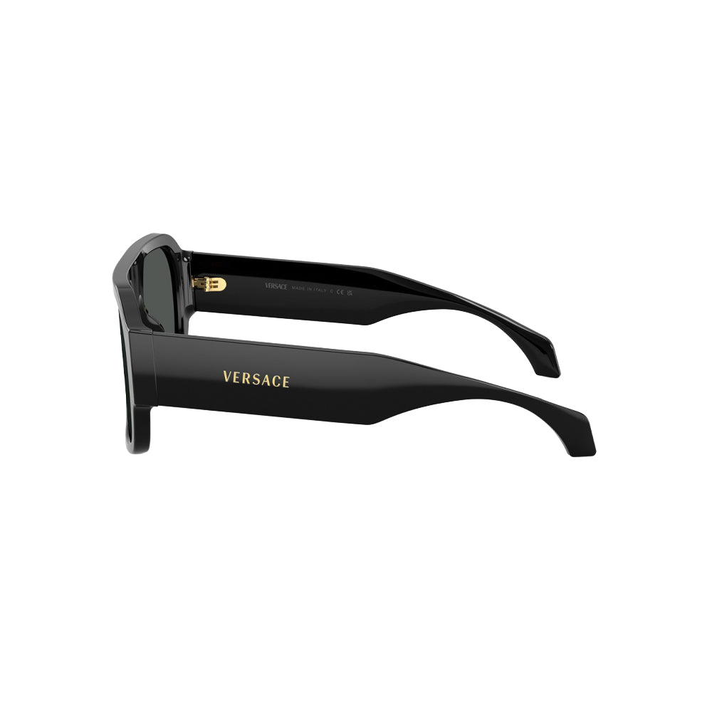 Versace 4508-U sunglasses in black, side view