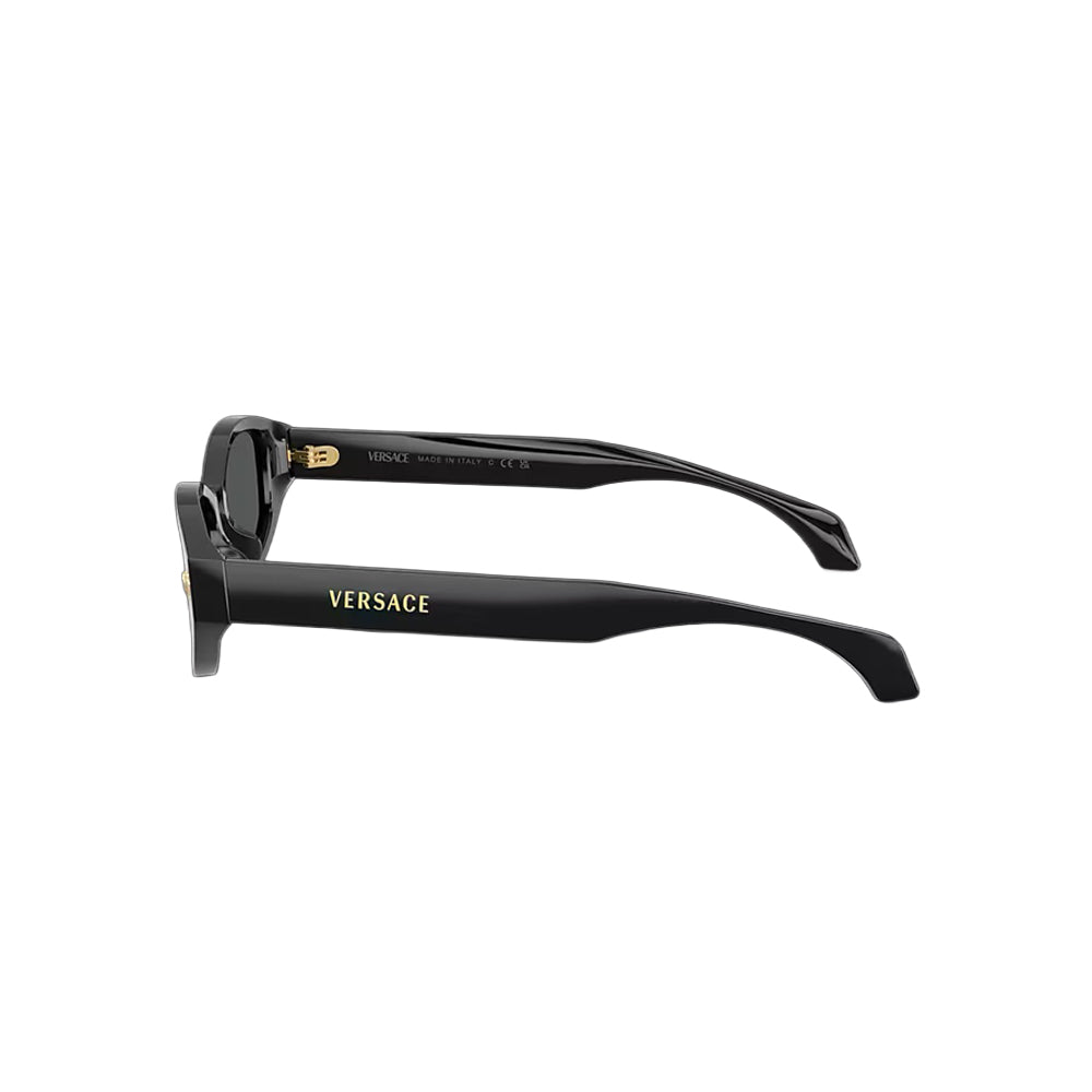 Versace 4512-D sunglasses in black, side view