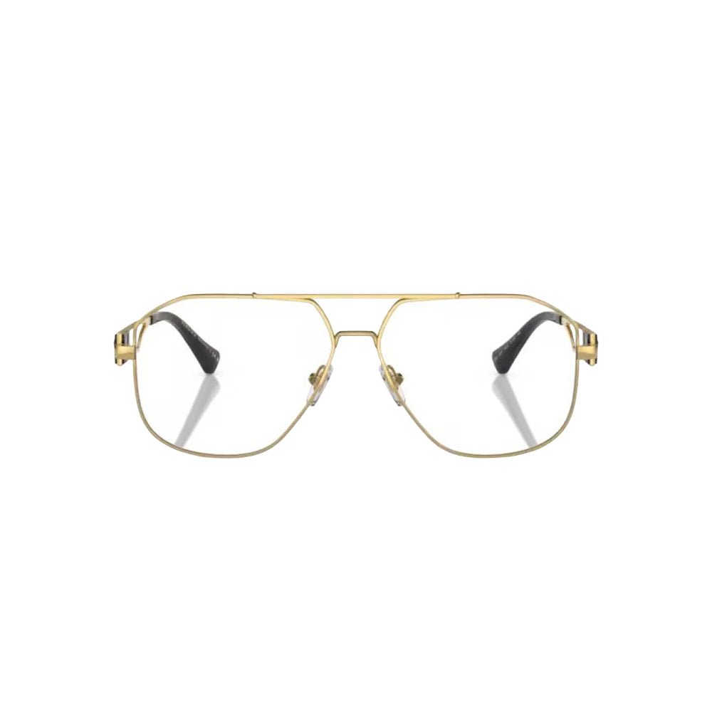 Versace VE 1287 glasses in gold, front view