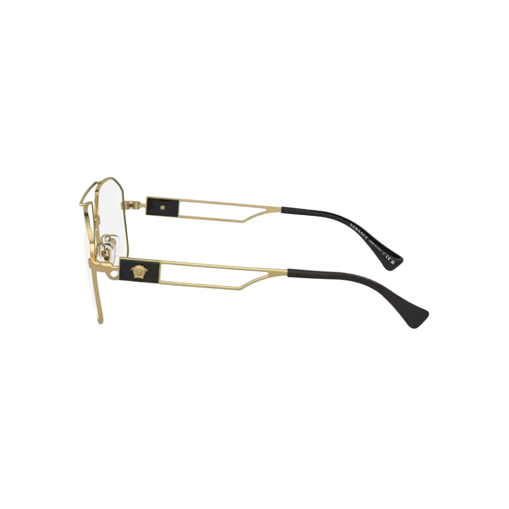 Versace VE 1287 glasses in gold, side view